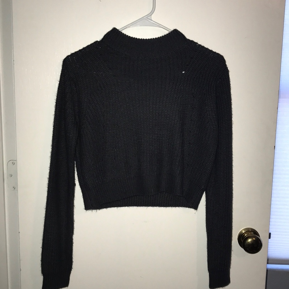 Cropped Grey Sweater | Kendall + Kylie PacSun